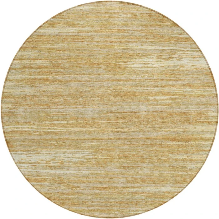 Addison Chantille ACN896-Gold 8 ft. X 8 ft. Round Rug