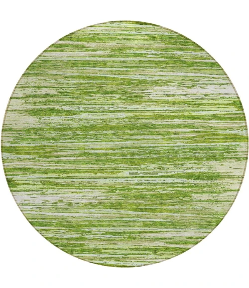 Addison Chantille ACN896-Green 8 ft. X 8 ft. Round Rug