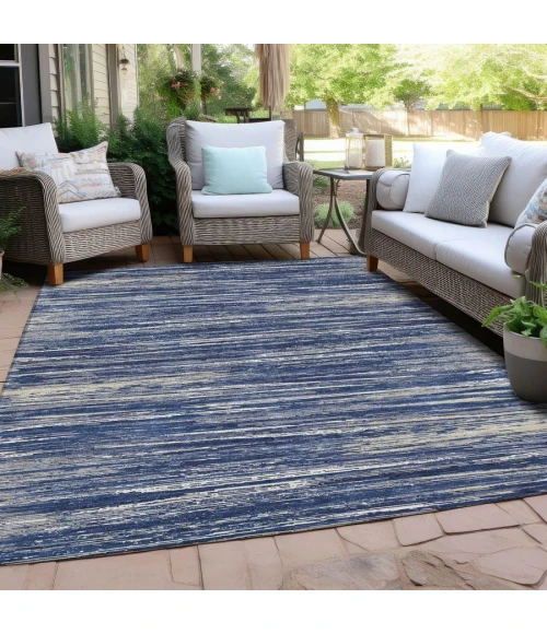 Addison Chantille ACN896-Navy 5 ft. X 7 ft. 6 in. Rectangle Rug