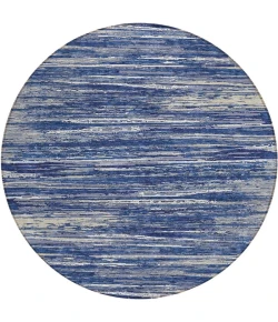 Addison Chantille ACN896-Navy 8 ft. X 8 ft. Round Rug