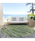 Addison Chantille ACN896-Olive 8 ft. X 8 ft. Round Rug