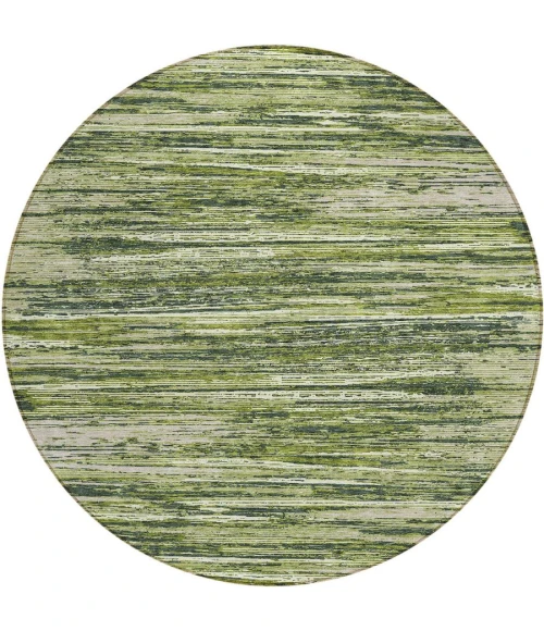Addison Chantille ACN896-Olive 8 ft. X 8 ft. Round Rug