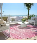 Addison Chantille ACN896-Pink 8 ft. X 8 ft. Round Rug