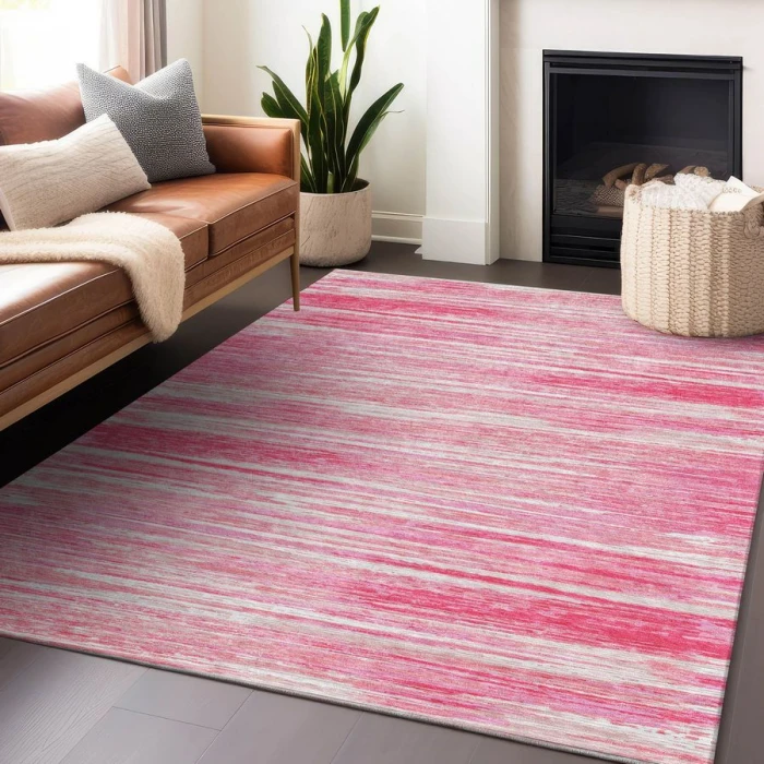 Addison Chantille ACN896-Pink 5 ft. X 7 ft. 6 in. Rectangle Rug