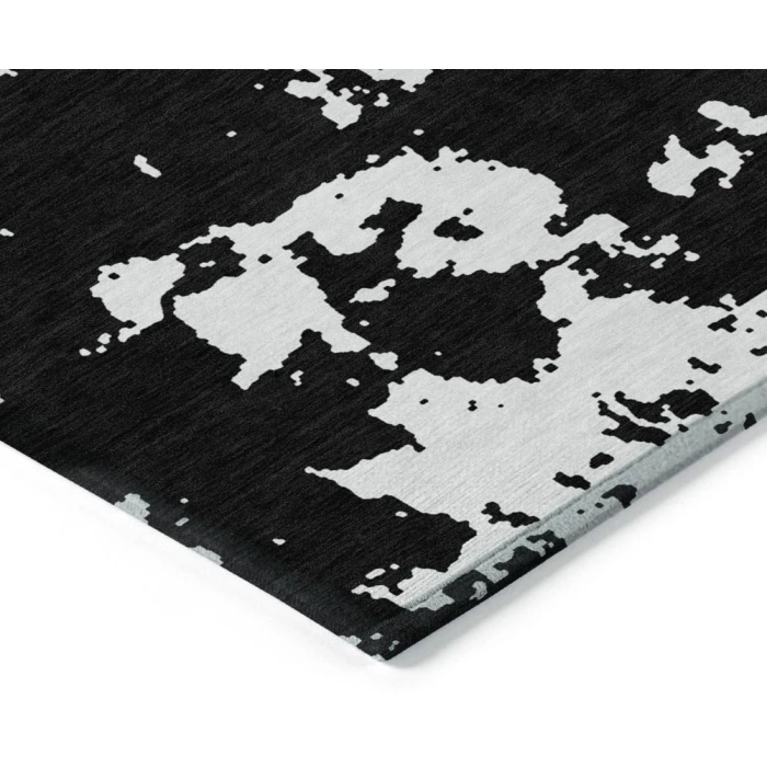Addison Chantille ACN897-Black 8 ft. X 8 ft. Round Rug