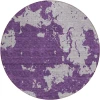 Addison Chantille ACN897-Purple 8 ft. X 8 ft. Round Rug