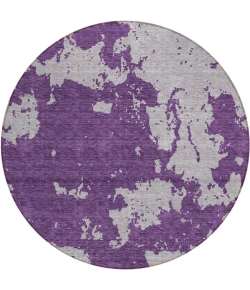 Addison Chantille ACN897-Purple 8 ft. X 8 ft. Round Rug