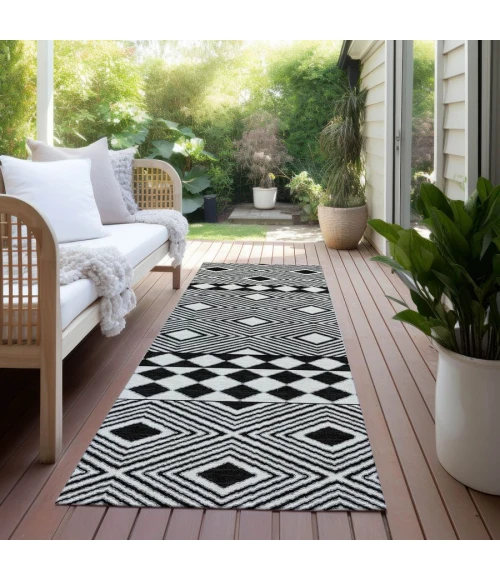 Addison Chantille ACN898-Black 2 ft. 3 in. X 7 ft. 6 in. Rectangle Rug
