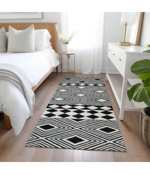 Addison Chantille ACN898-Black 2 ft. 3 in. X 7 ft. 6 in. Rectangle Rug