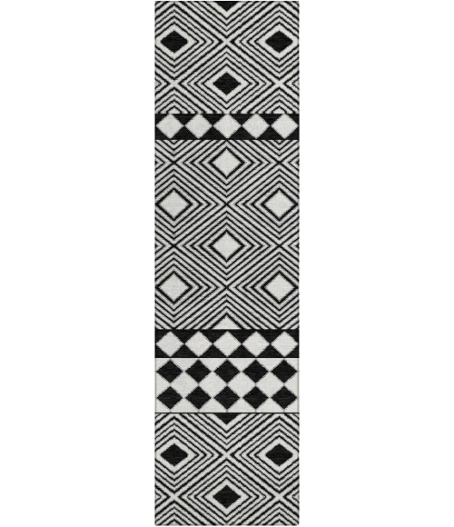 Addison Chantille ACN898-Black 2 ft. 3 in. X 7 ft. 6 in. Rectangle Rug