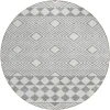 Addison Chantille ACN898-Gray 8 ft. X 8 ft. Round Rug
