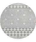 Addison Chantille ACN898-Gray 8 ft. X 8 ft. Round Rug