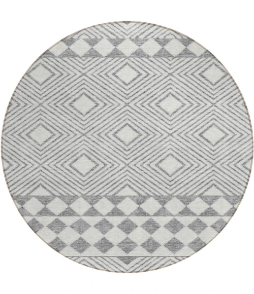 Addison Chantille ACN898-Gray 8 ft. X 8 ft. Round Rug