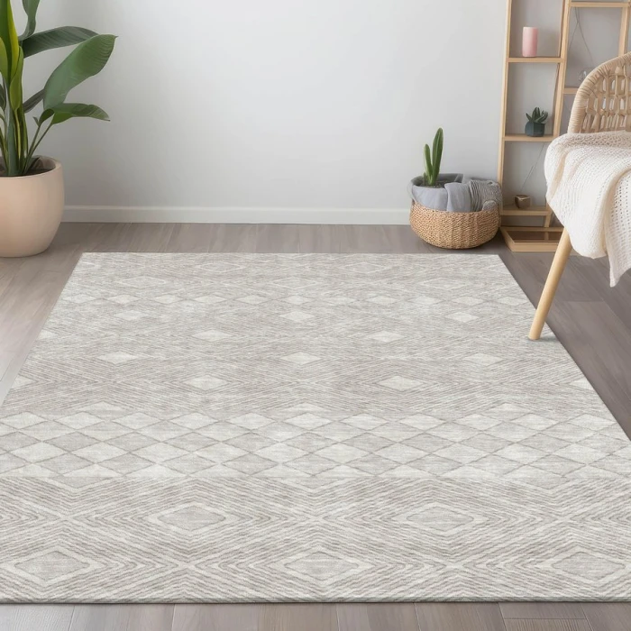 Addison Chantille ACN898-Ivory 9 ft. X 12 ft. Rectangle Rug