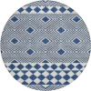 Addison Chantille ACN898-Navy 8 ft. X 8 ft. Round Rug