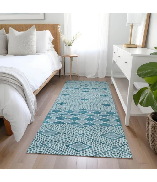 Addison Chantille ACN898-Teal 2 ft. 3 in. X 7 ft. 6 in. Rectangle Rug