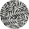 Addison Chantille ACN899-Black 8 ft. X 8 ft. Round Rug