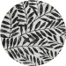 Addison Chantille ACN899-Black 8 ft. X 8 ft. Round Rug