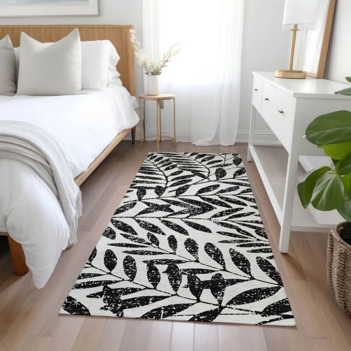 Addison Chantille ACN899-Black 2 ft. 3 in. X 7 ft. 6 in. Rectangle Rug