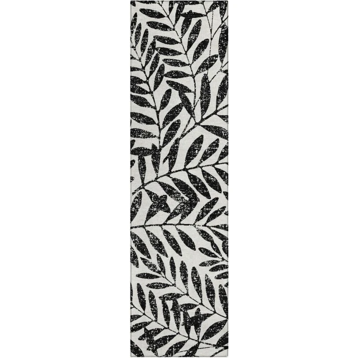 Addison Chantille ACN899-Black 2 ft. 3 in. X 7 ft. 6 in. Rectangle Rug