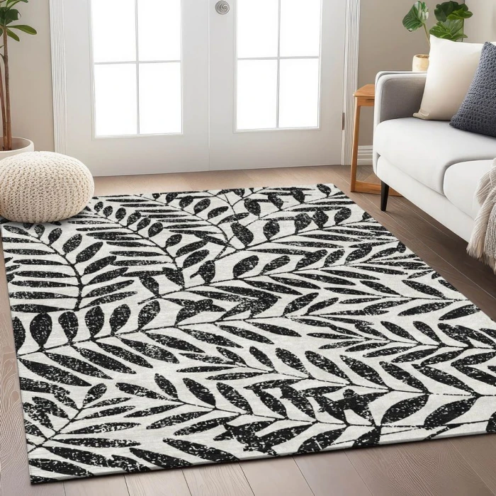 Addison Chantille ACN899-Black 3 ft. X 5 ft. Rectangle Rug