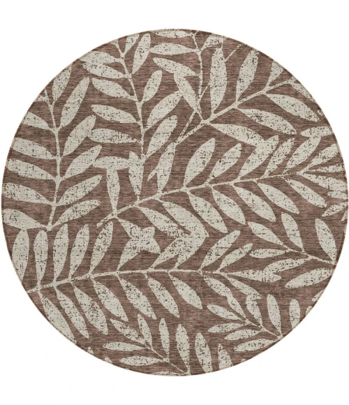 Addison Chantille ACN899-Brown 8 ft. X 8 ft. Round Rug
