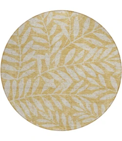 Addison Chantille ACN899-Gold 8 ft. X 8 ft. Round Rug
