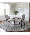 Addison Chantille ACN899-Gray 8 ft. X 8 ft. Round Rug