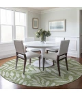 Addison Chantille ACN899-Green 8 ft. X 8 ft. Round Rug