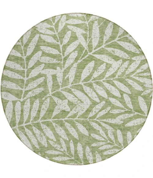 Addison Chantille ACN899-Green 8 ft. X 8 ft. Round Rug