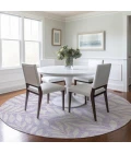 Addison Chantille ACN899-Lavender 8 ft. X 8 ft. Round Rug