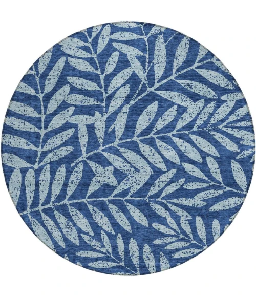 Addison Chantille ACN899-Navy 8 ft. X 8 ft. Round Rug