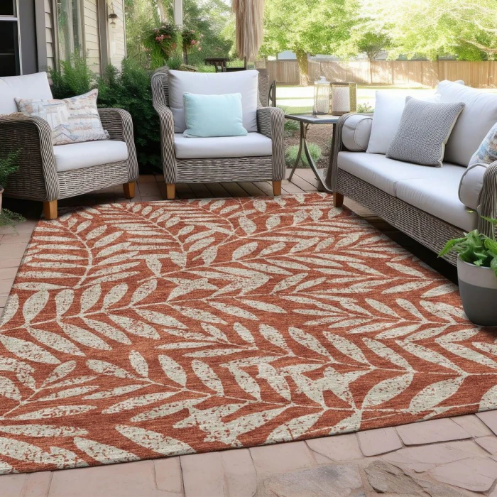 Addison Chantille ACN899-Paprika 8 ft. X 10 ft. Rectangle Rug