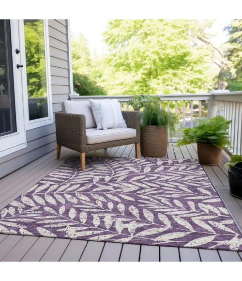 Addison Chantille ACN899-Purple 3 ft. X 5 ft. Rectangle Rug