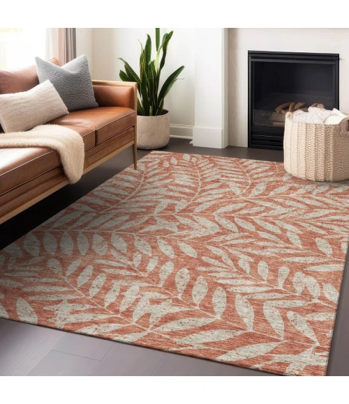 Addison Chantille ACN899-Salmon 5 ft. X 7 ft. 6 in. Rectangle Rug