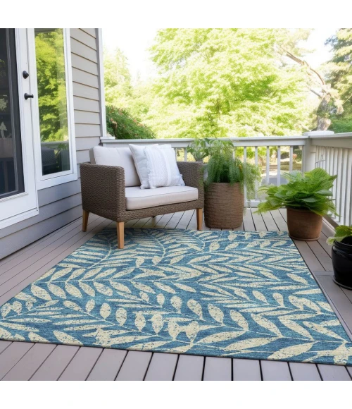 Addison Chantille ACN899-Teal 3 ft. X 5 ft. Rectangle Rug