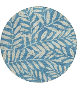 Addison Chantille ACN899-Teal 8 ft. X 8 ft. Round Rug
