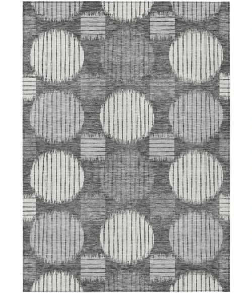 Addison Chantille ACN900-Charcoal 5 ft. X 7 ft. 6 in. Rectangle Rug
