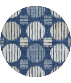 Addison Chantille ACN900-Navy 8 ft. X 8 ft. Round Rug