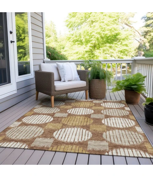 Addison Chantille ACN900-Paprika 10 ft. X 14 ft. Rectangle Rug