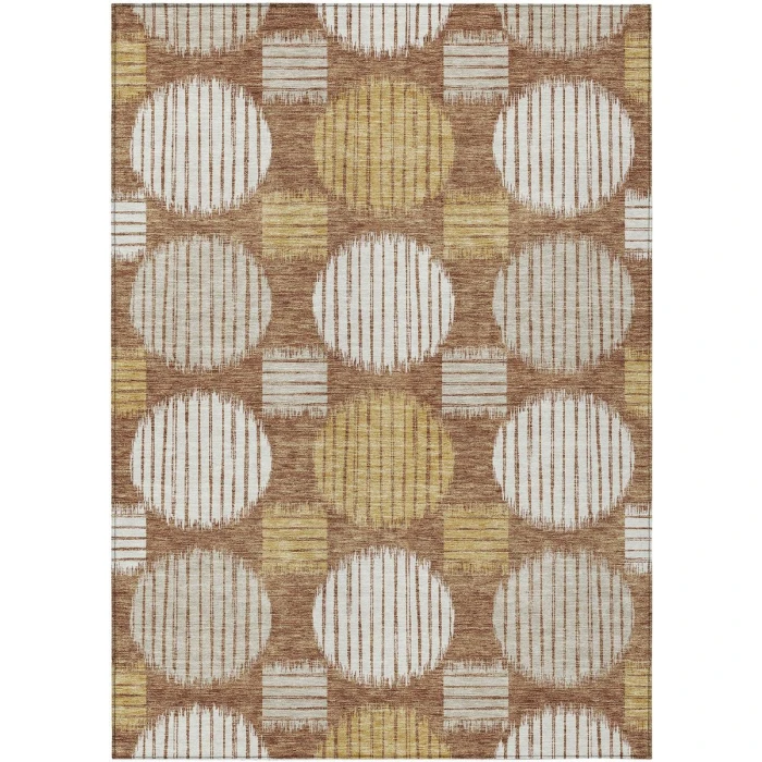 Addison Chantille ACN900-Paprika 5 ft. X 7 ft. 6 in. Rectangle Rug