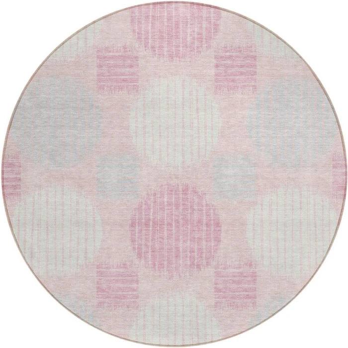Addison Chantille ACN900-Pink 8 ft. X 8 ft. Round Rug