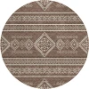 Addison Chantille ACN901-Brown 8 ft. X 8 ft. Round Rug