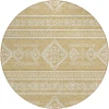 Addison Chantille ACN901-Gold 8 ft. X 8 ft. Round Rug