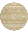 Addison Chantille ACN901-Gold 8 ft. X 8 ft. Round Rug