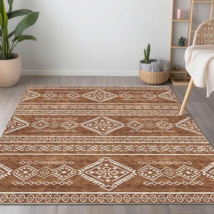 Addison Chantille ACN901-Paprika 10 ft. X 14 ft. Rectangle Rug