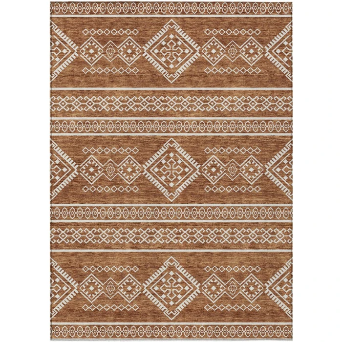 Addison Chantille ACN901-Paprika 10 ft. X 14 ft. Rectangle Rug