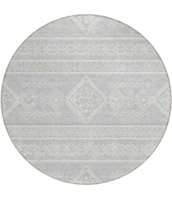 Addison Chantille ACN901-Silver 8 ft. X 8 ft. Round Rug