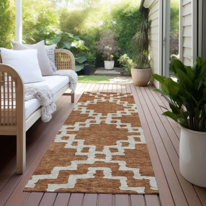 Addison Chantille ACN902-Paprika 2 ft. 3 in. X 7 ft. 6 in. Rectangle Rug