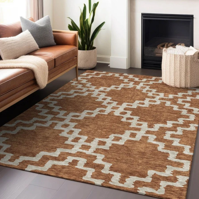 Addison Chantille ACN902-Paprika 10 ft. X 14 ft. Rectangle Rug